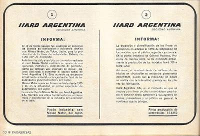 Acuerdo entre Isard Argentina y Nissan Motor