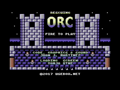Así es 'Rescuing Orc', la opera prima Commodoriana de Reidrac