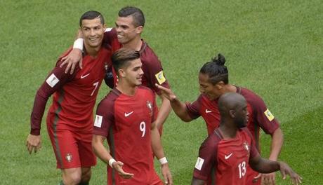 Portugal goleó 4-0 a Nueva Zelanda en la Copa Confederaciones