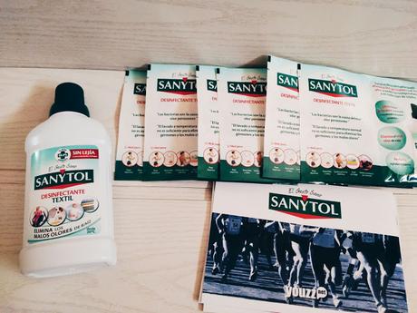 Probando: Desinfectante Textil Sanytol