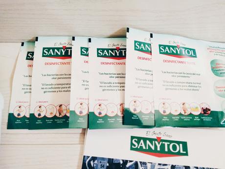 Probando: Desinfectante Textil Sanytol