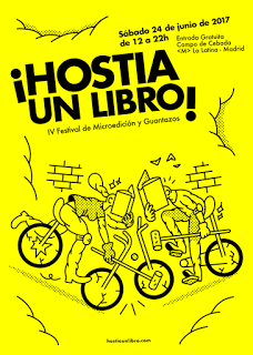 Evento literario: ¡Hostia un libro! Firmas de Elena Cardenal
