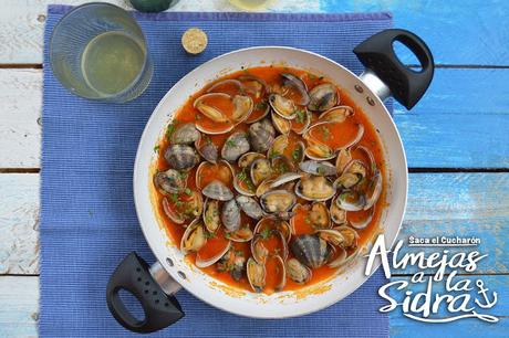 RECETA -  ALMEJAS A LA SIDRA