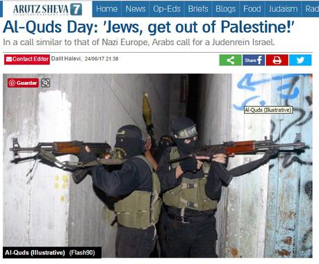 El apartheid palestino: “¡Judíos, fuera de Palestina!”