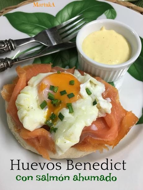 Huevos Benedict Con Salmón Ahumado