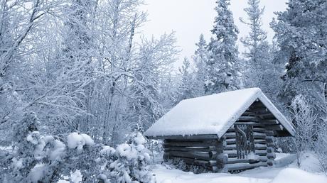 Resultado de imagen para cabin snow tumblr