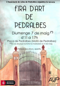 Exposición Pedralbes Cartel