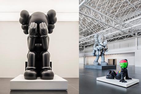 KAWS show en en el Museo Yuz de Shanghai.