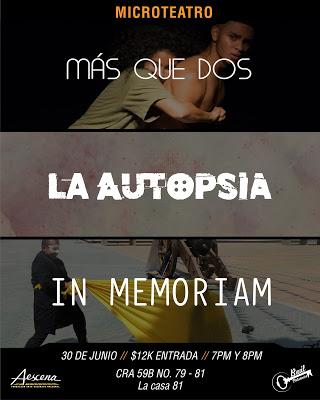 “BAÚL POLISÉMICO” Y “AESCENA” PRESENTAN MICROTEATRO EN BARRANQUILLA “BAÚL POLISÉMICO” Y “AESCENA” PRESENTAN MICROTEATRO EN BARRANQUILLA