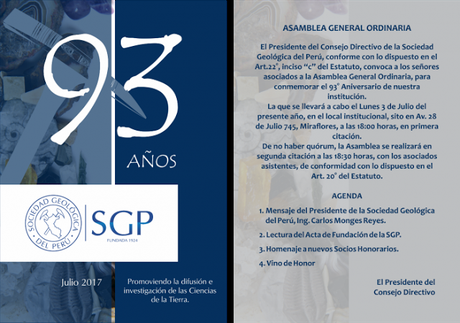 Asamblea General Ordinaria en la SGP