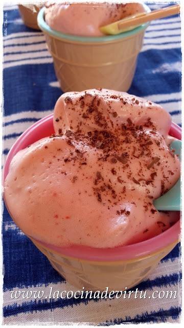 Espuma de Fresa