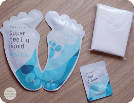 calcetín exfoliante pies tonymoly opinión peeling pies tonymoly shiny foot
