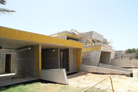 IMÁGENES DE OBRA DE LA VIVIENDA DISEÑADA POR A-CERO EN EL NORTE DE ÁFRICA A-cero Projects (4)
