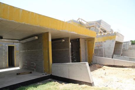 IMÁGENES DE OBRA DE LA VIVIENDA DISEÑADA POR A-CERO EN EL NORTE DE ÁFRICA A-cero Projects (5)