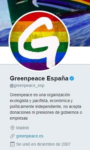 Greenpeace apoya al colectivo LGBTI en el Pride 2017