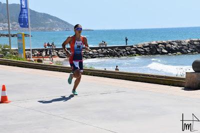 Triatlón Sitges . Campeonato de Catalunya Sprint por Grupos de Edad