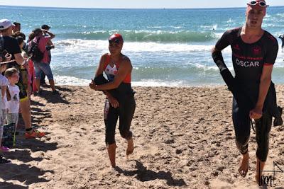 Triatlón Sitges . Campeonato de Catalunya Sprint por Grupos de Edad