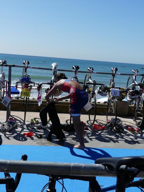 Triatlón Sitges . Campeonato de Catalunya Sprint por Grupos de Edad