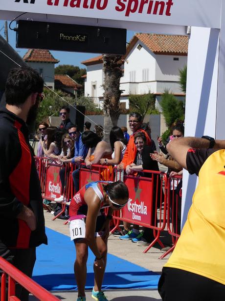 Triatlón Sitges . Campeonato de Catalunya Sprint por Grupos de Edad