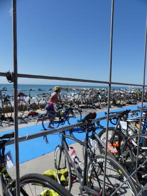 Triatlón Sitges . Campeonato de Catalunya Sprint por Grupos de Edad