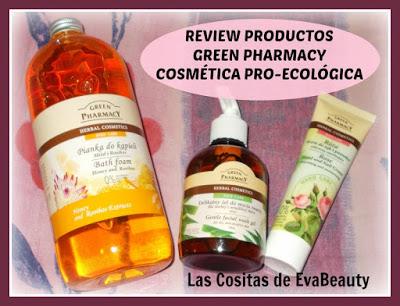 Review productos Green Pharmacy (Cosmética pro-ecológica)