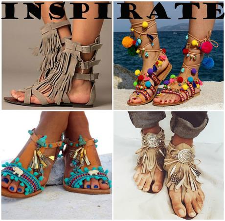 Diy: sandalias boho