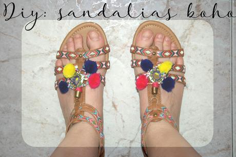 Diy: sandalias boho