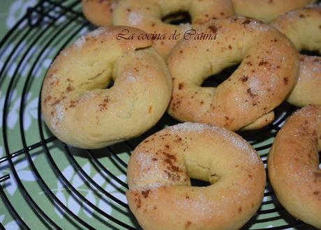 Rosquillas a la naranja