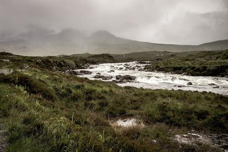 Sligachan Old bridge Escocia. Isla de Skye