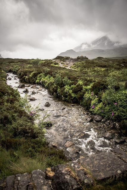 Sligachan Old bridge Escocia. Isla de Skye