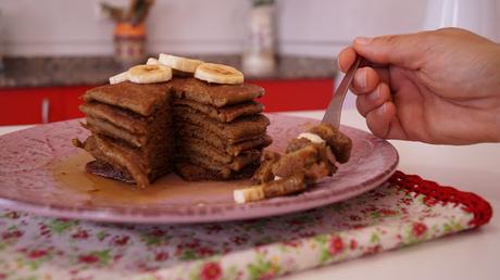 TORTITAS VEGANAS DE AVENA Y PLÁTANO TORTITAS VEGANAS DE AVENA Y PLÁTANO