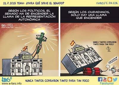 El PP utiliza el Senado para objetivos espurios El PP utiliza el Senado para objetivos espurios