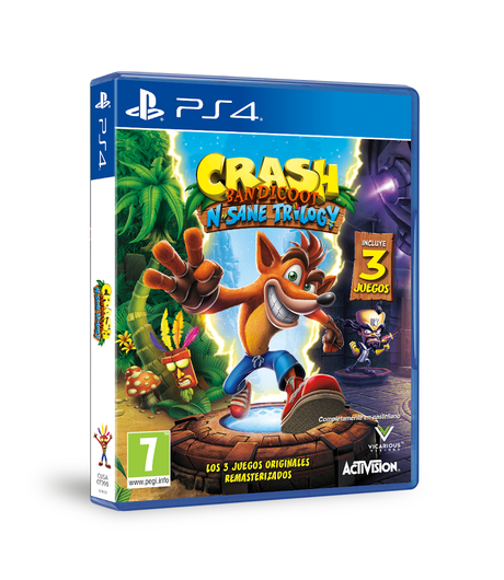 Crash Bandicoot N Sane Trilogy, ya disponible nuestro viaje al pasado Crash Bandicoot N Sane Trilogy, ya disponible nuestro viaje al pasado