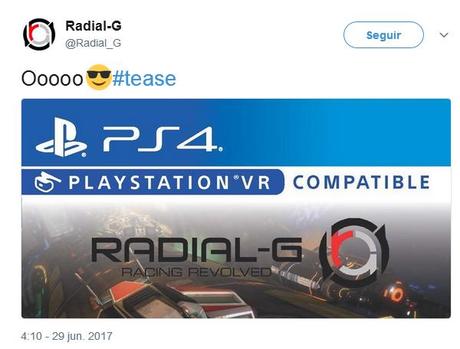 Radial-G, el Wipeout de PlayStation VR se muestra en vídeo Radial-G, el Wipeout de PlayStation VR se muestra en vídeo