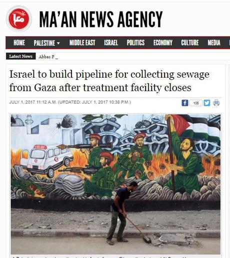 Israel construirá alcantarillado para la población de Gaza. Israel construirá alcantarillado para la población de Gaza.