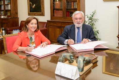 Convenio de colaboración entre la Real Academia Española y la Biblioteca Nacional  de España