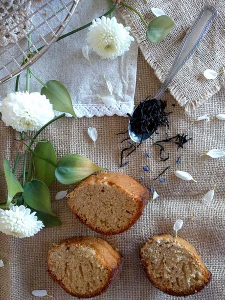 budín de earl grey, limón y miel