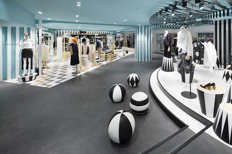 Key to style: el universo Nendo transformó la planta de moda de mujer de Seibu, en Shibuya