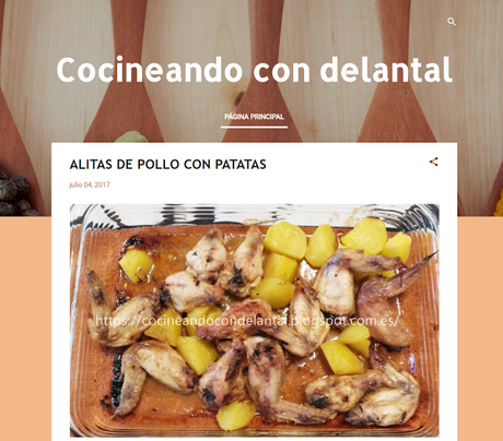 NUEVO BLOG: COCINEANDO CON DELANTAL NUEVO BLOG: COCINEANDO CON DELANTAL