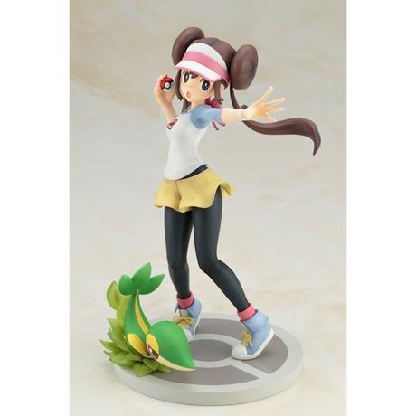 Echa un vistazo a esta figura de la entrenadora de Pokémon Blanco y Negro junto con su Snivy Echa un vistazo a esta figura de la entrenadora de Pokémon Blanco y Negro junto con su Snivy
