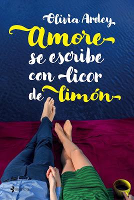 AMORE SE ESCRIBE CON LICOR DE LIMÓN, la portada