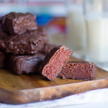 receta de las cherry ripe bars australianas