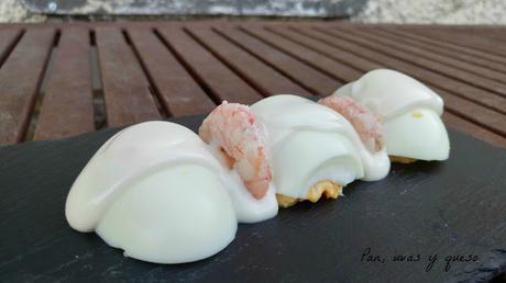 Huevos con gambas (tradicional o Thermomix) Huevos con gambas (tradicional o Thermomix)