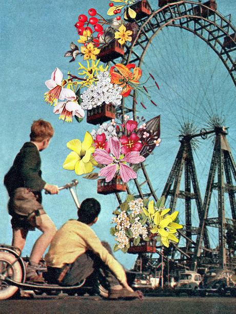 El verano es un collage de Eugenia Loli