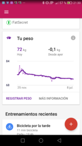 Review Báscula Xiaomi Scale Google Fit Peso