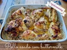 Pollo asado con buttermilk