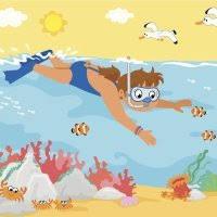 Ideas para hacer con niños en vacaciones Resultado de imagen de aprender en vacaciones dibujos