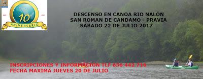 DESCENSO EN CANOA 2017 DESCENSO EN CANOA 2017
