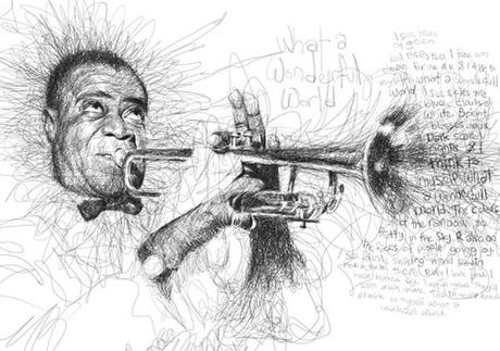 Vince Low, La Dislexia y El Arte del Garabato Louis Armstrong