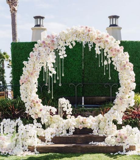 Wedding Trends: maravillosos arcos redondos nupciales para ceremonias con estilo